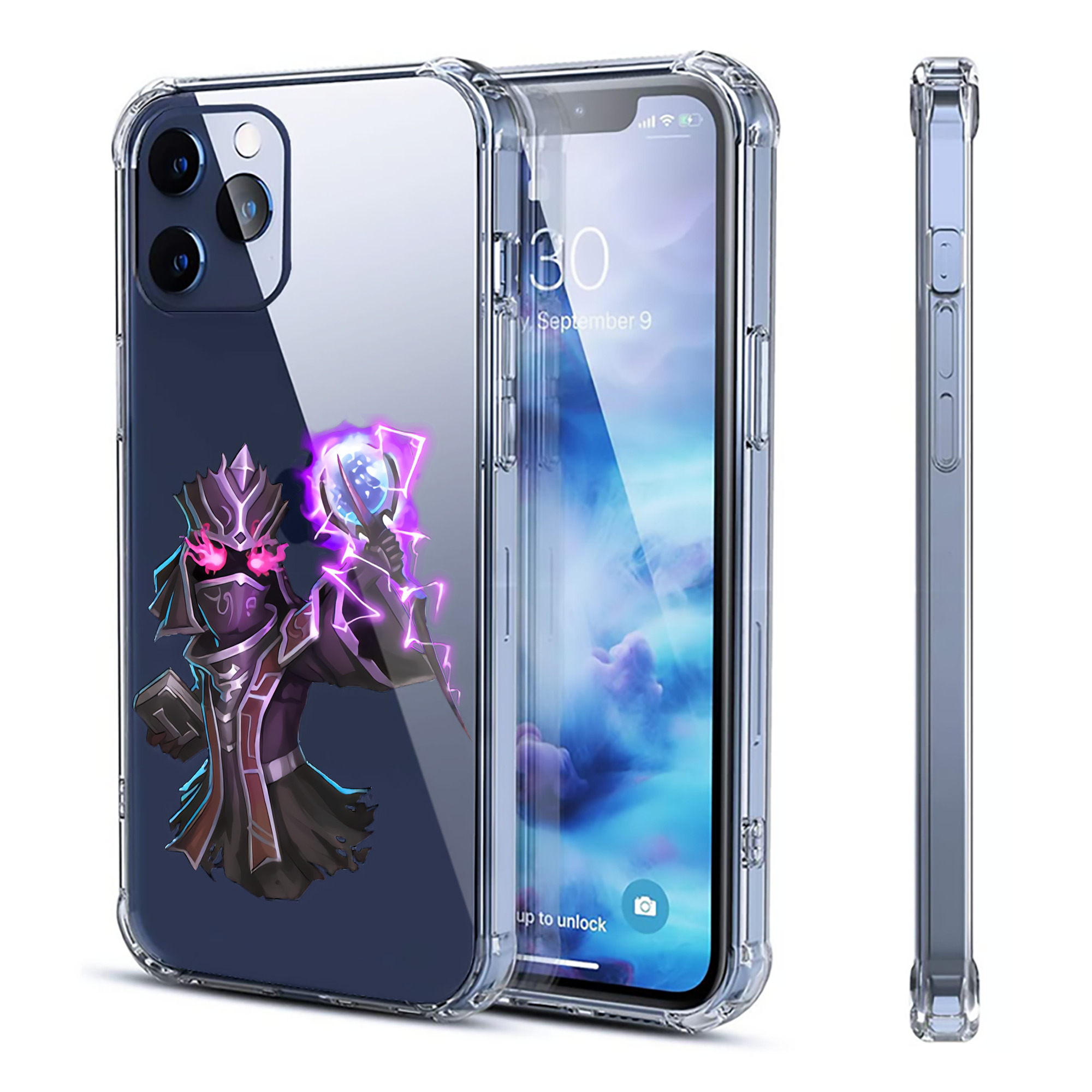 （画像用） リーグ・オブ・レジェンド League of Legends LOL 【iPhone 12シリーズ対応】透明スマホケース（クリアソフトケース）